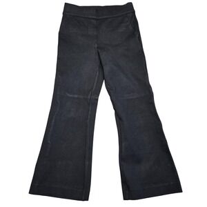 Spanx Pants Womens XS Black Flared Pull On Dress Petite Stretch Comfort